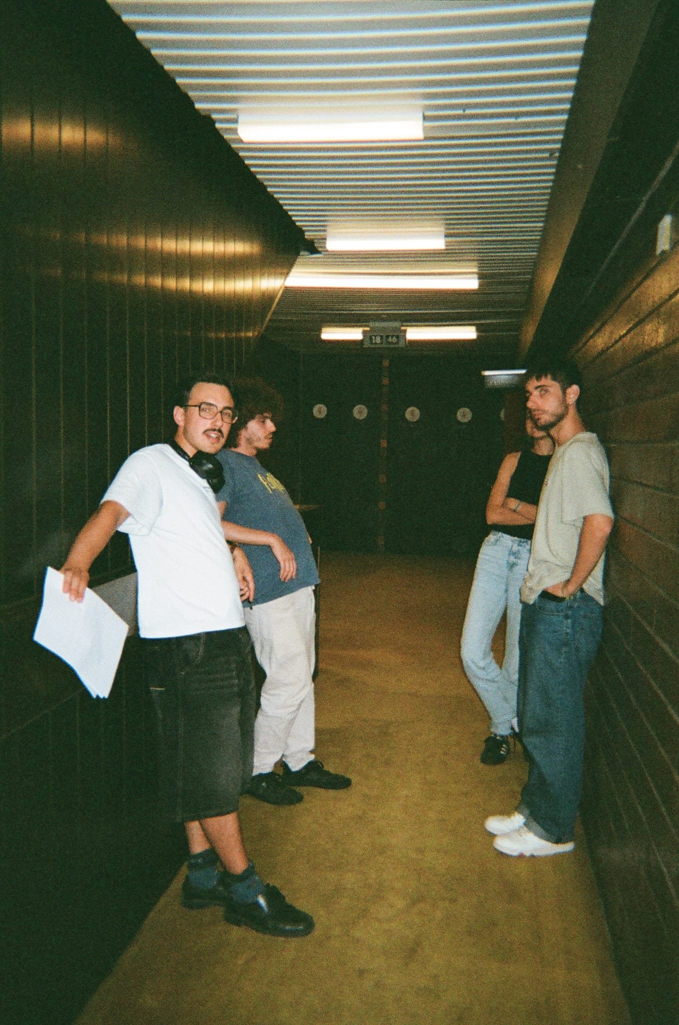 In the corridors of the recording studio